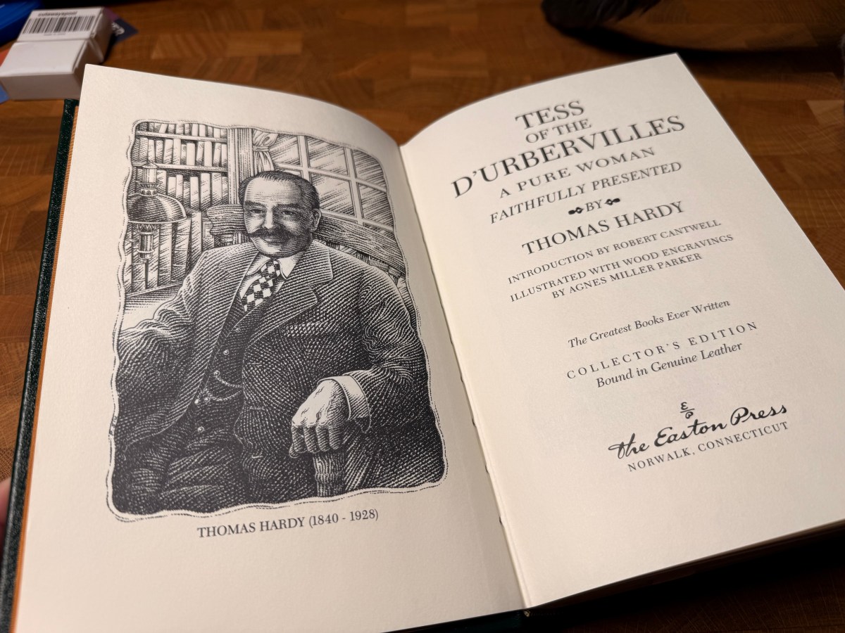 July’s selection from Easton Press: Tess of the D’Urbervilles